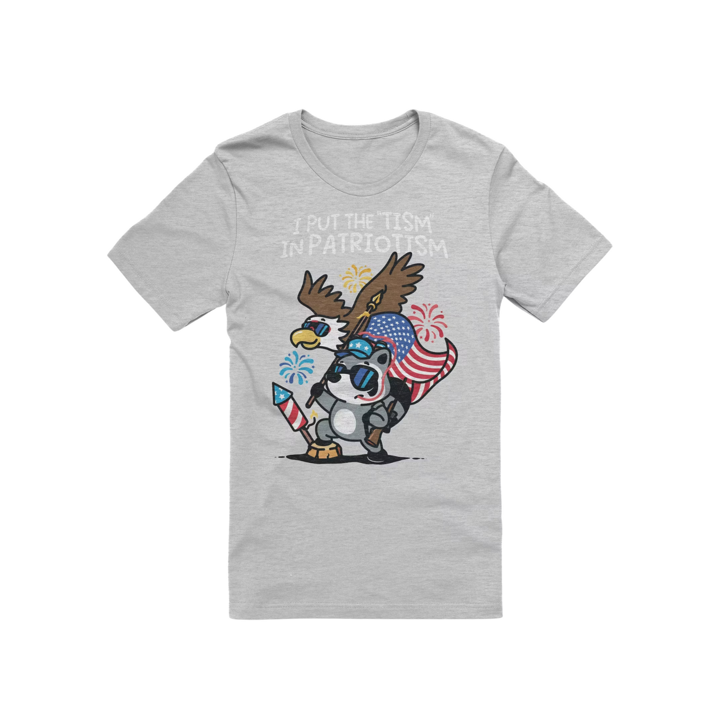 "Patriotic Humor" T-Shirt - Funny Meme Apparel & USA Gift