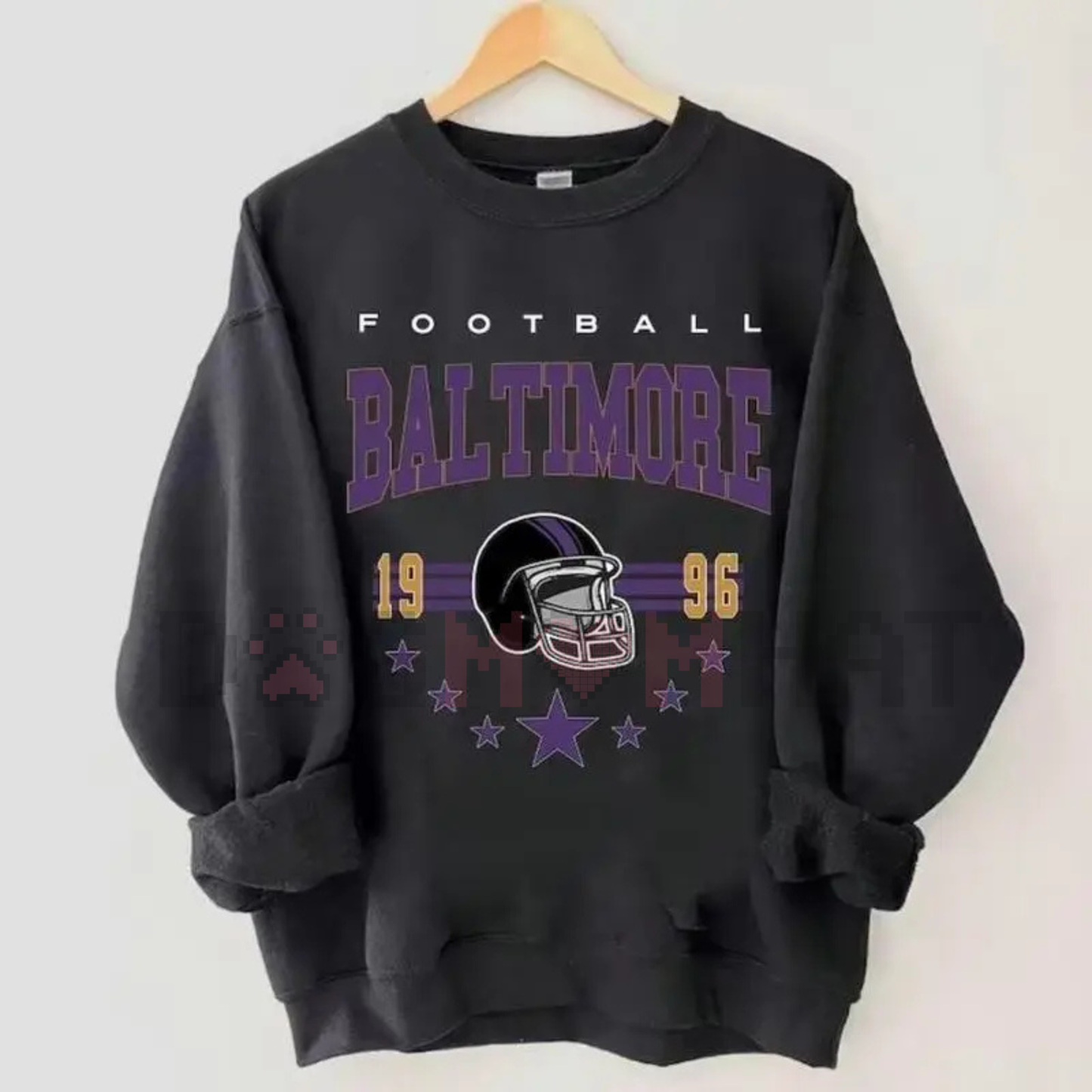 Vintage 90s All Team Football Sweatshirt – 1960s Cowboy Game Day Shirt Style, Unisex Football Fan Gift Sweater