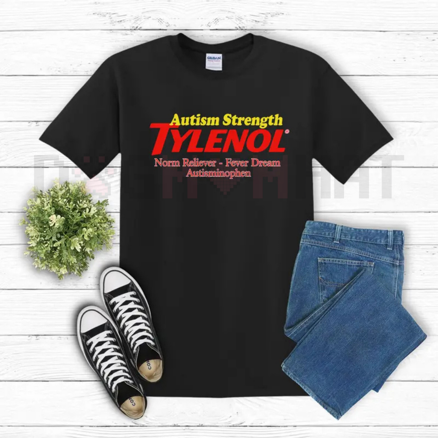 Autism Strength Funny Tylenol Unisex Shirt – "Extra Strength" Awareness Graphic Tee, Support & Advocacy Gift
