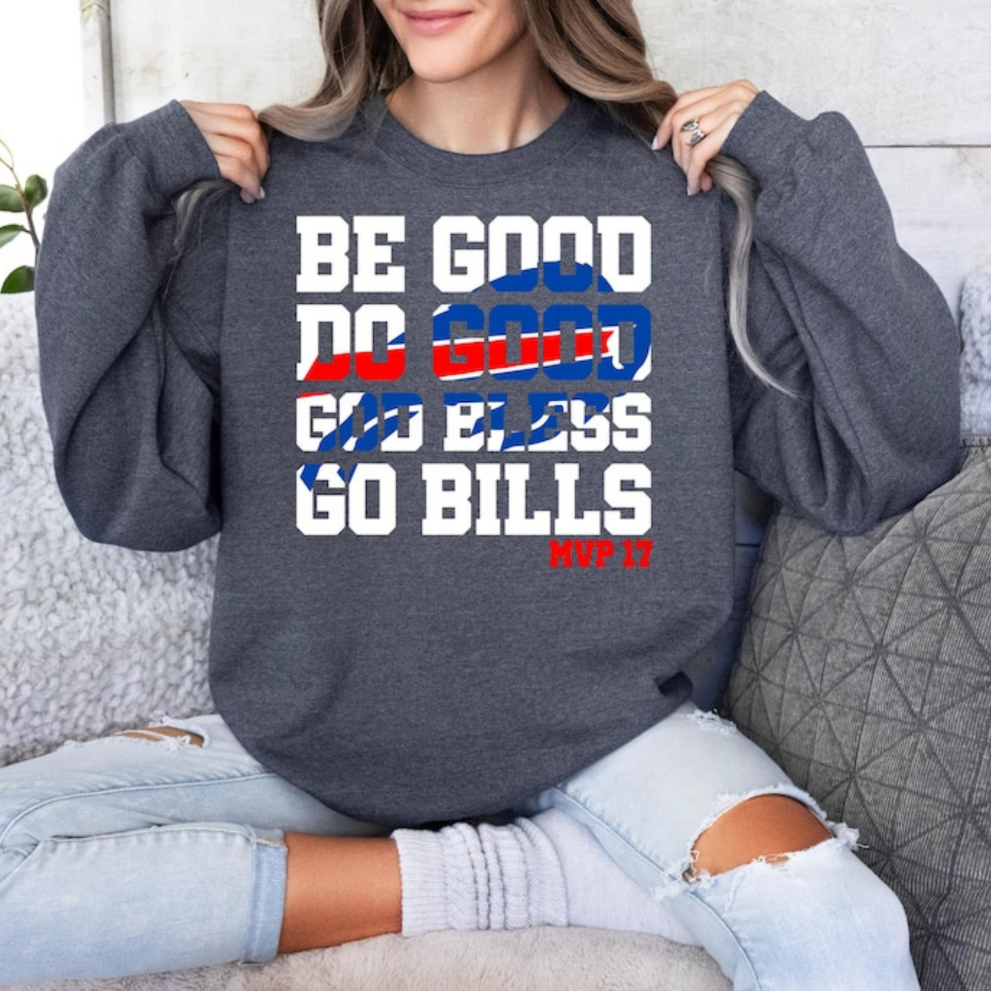 Josh Allen MVP 17 T-Shirt – Buffalo Bills Fan Gift, "It's Good To Be A Bills Fan" Football Sweatshirt, Unisex Apparel