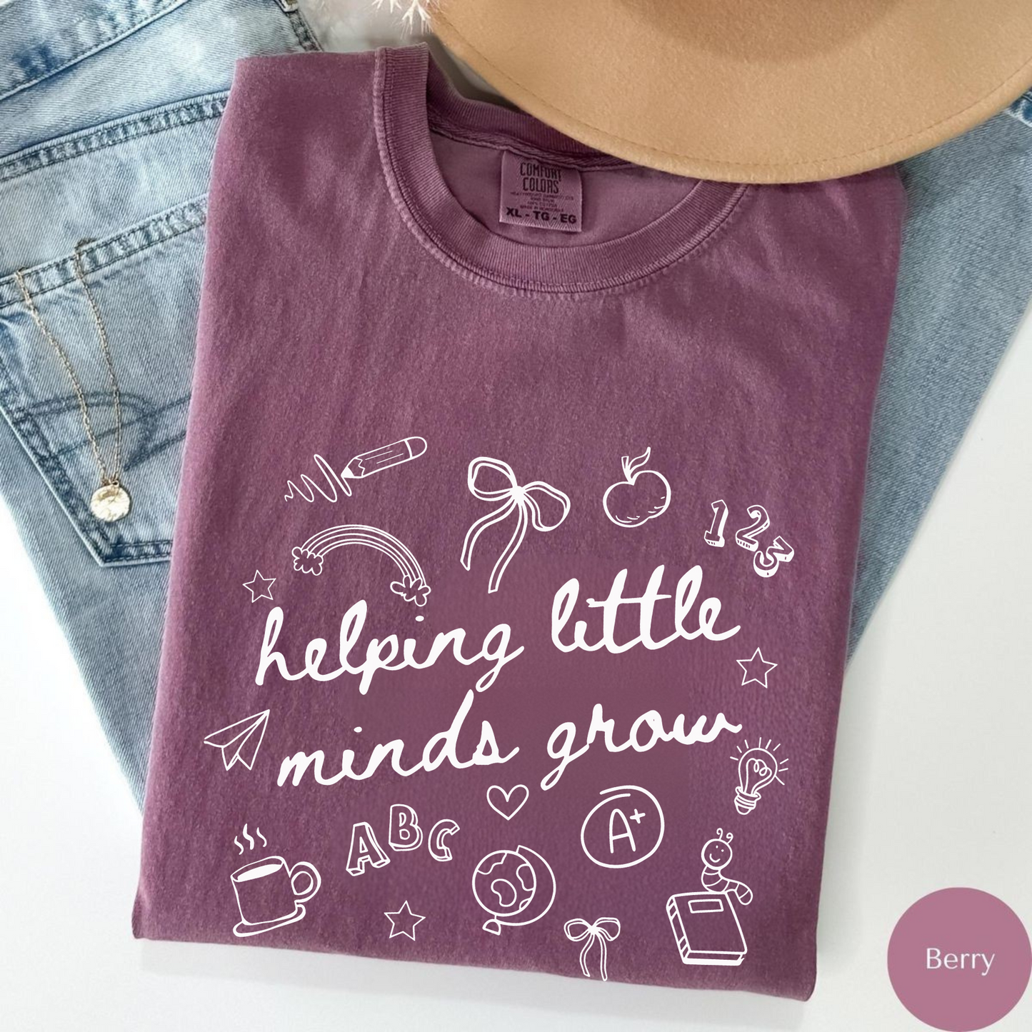 New Teacher Comfort Colors® Shirt – Cute Kindergarten & Preschool Teacher Gift