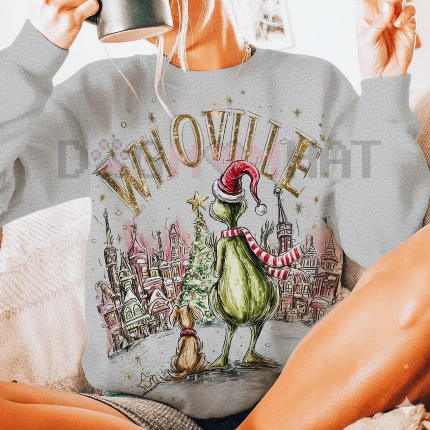 Retro Grinchmas Christmas Shirt – Vintage Holiday Movie Sweatshirt