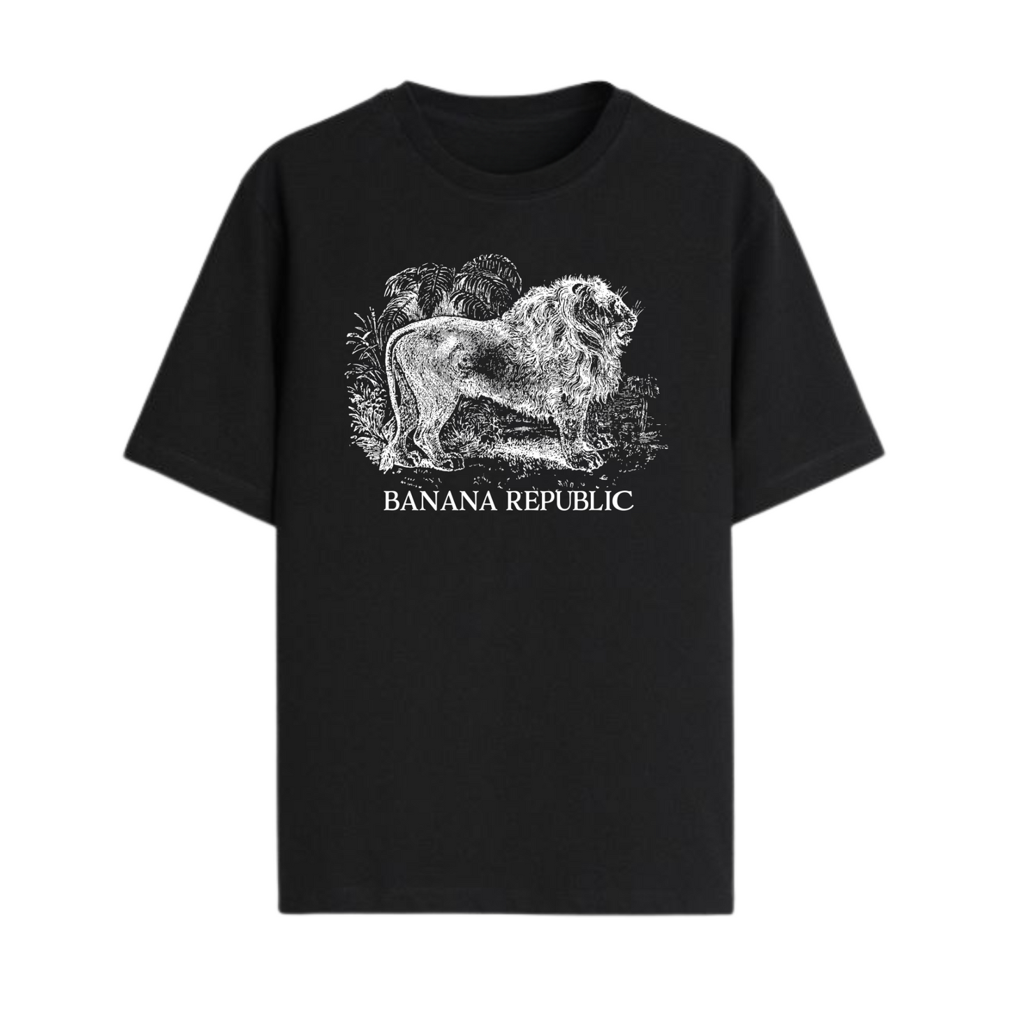 Banana Republic Retro Logo T-Shirt - Classic Casual Apparel