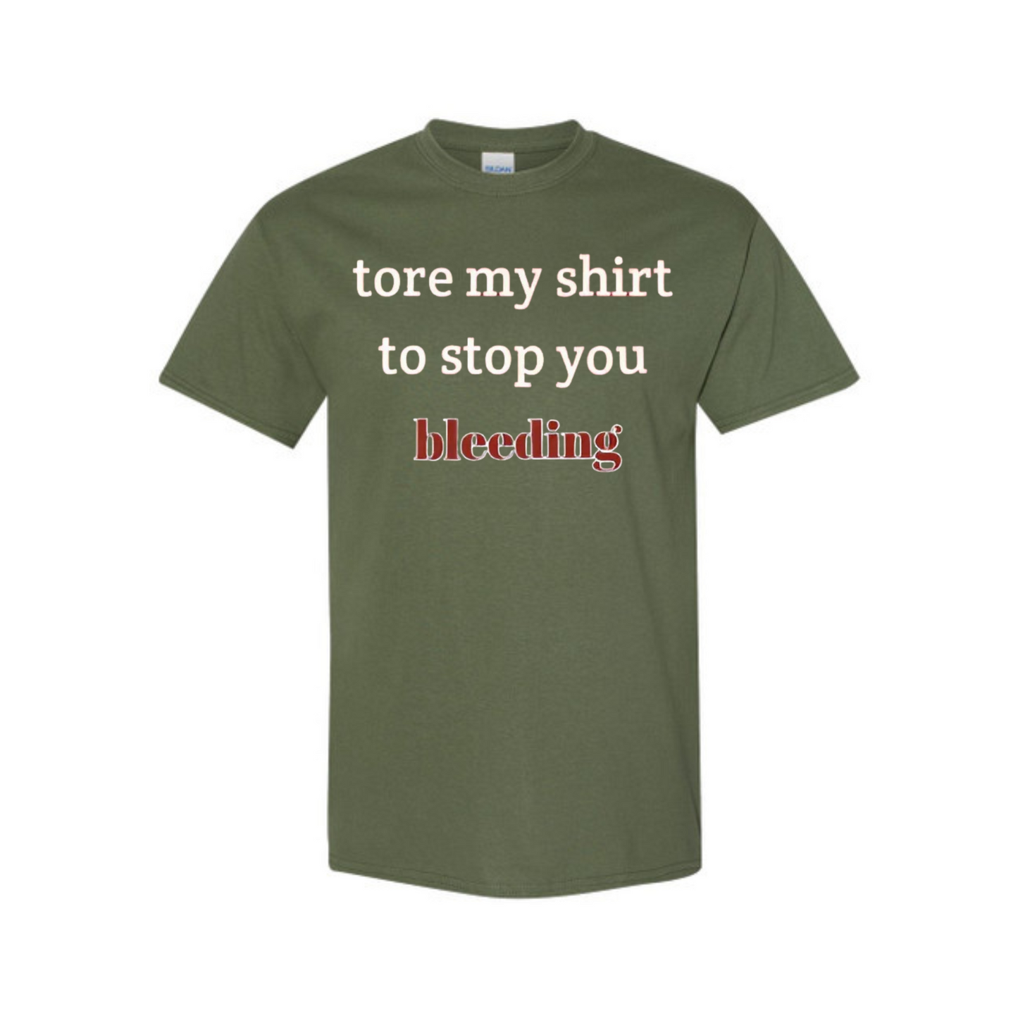 "I Tore My Shirt For You" Humorous Valentine's Day T-Shirt - Sarcastic Gift Tee