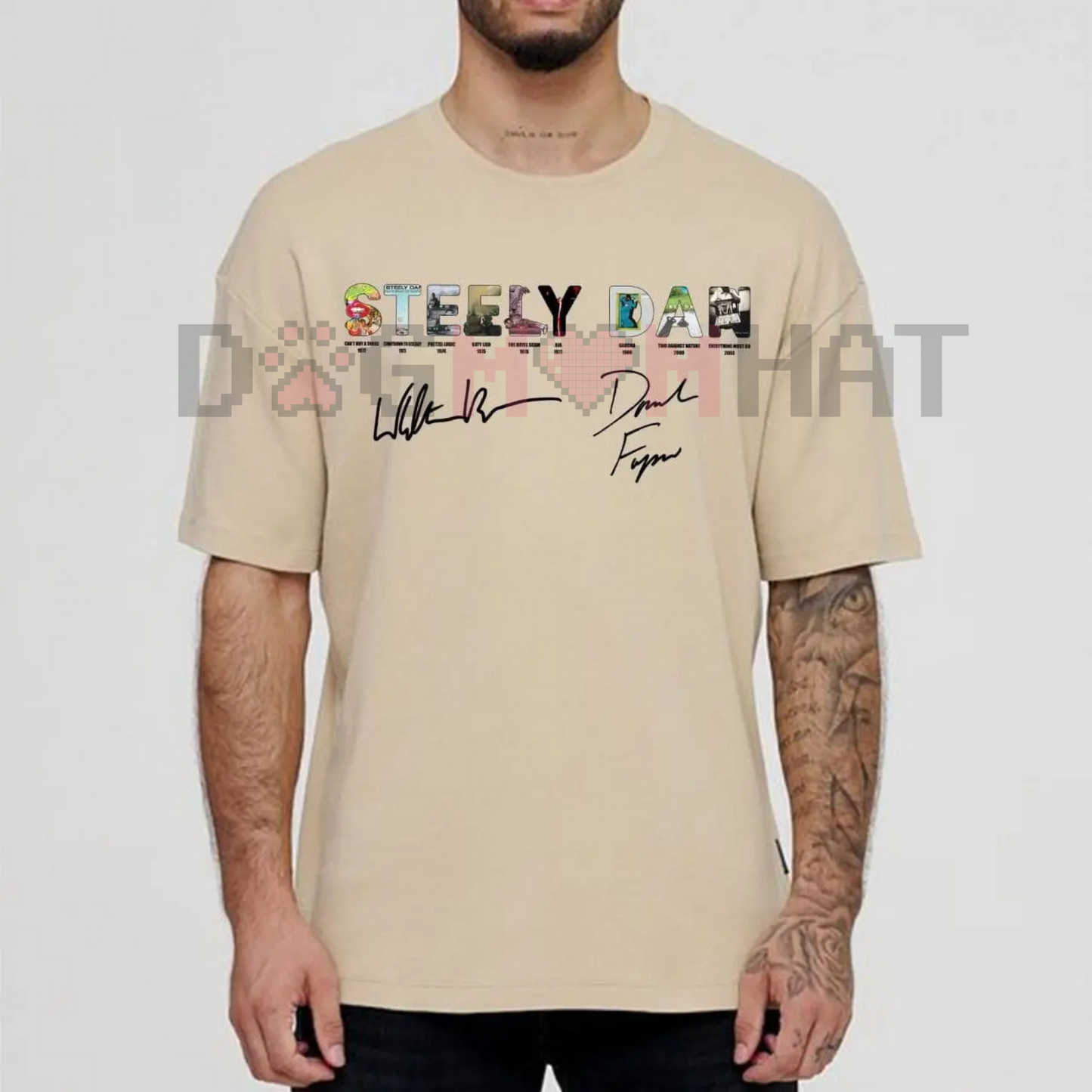 Vintage Steely Dan Rock Band T-Shirt – Music Fan Gift, Unisex 100% Cotton Tee
