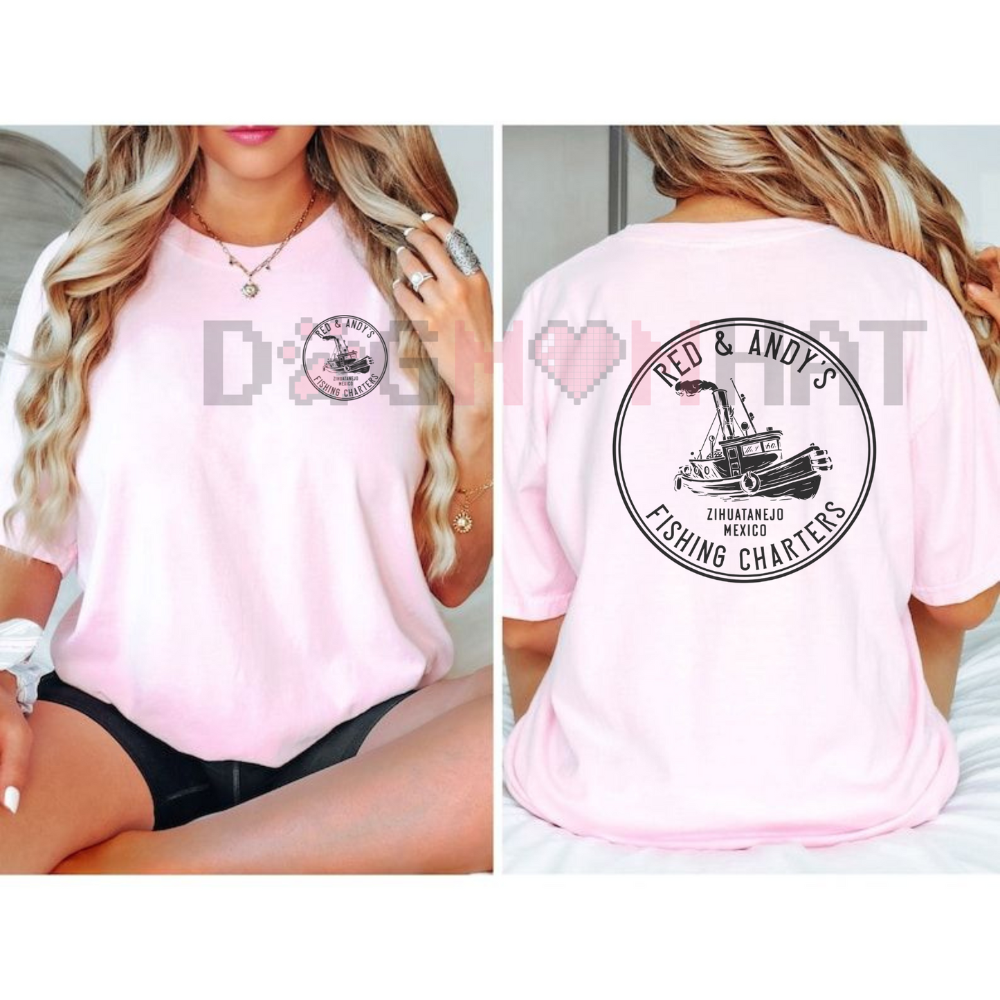 Andy & Red's Boat Repair T-Shirt – Shawshank Redemption Movie Graphic, Zihuatanejo Mexico Tee
