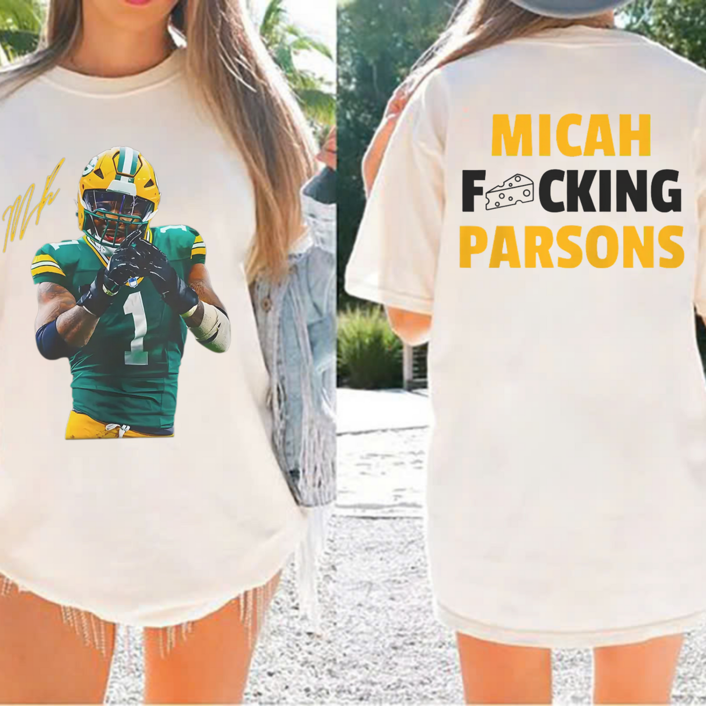 Micah Parsons Shirt – Green Bay Women & Men, Casual Wear, Graphic Tee