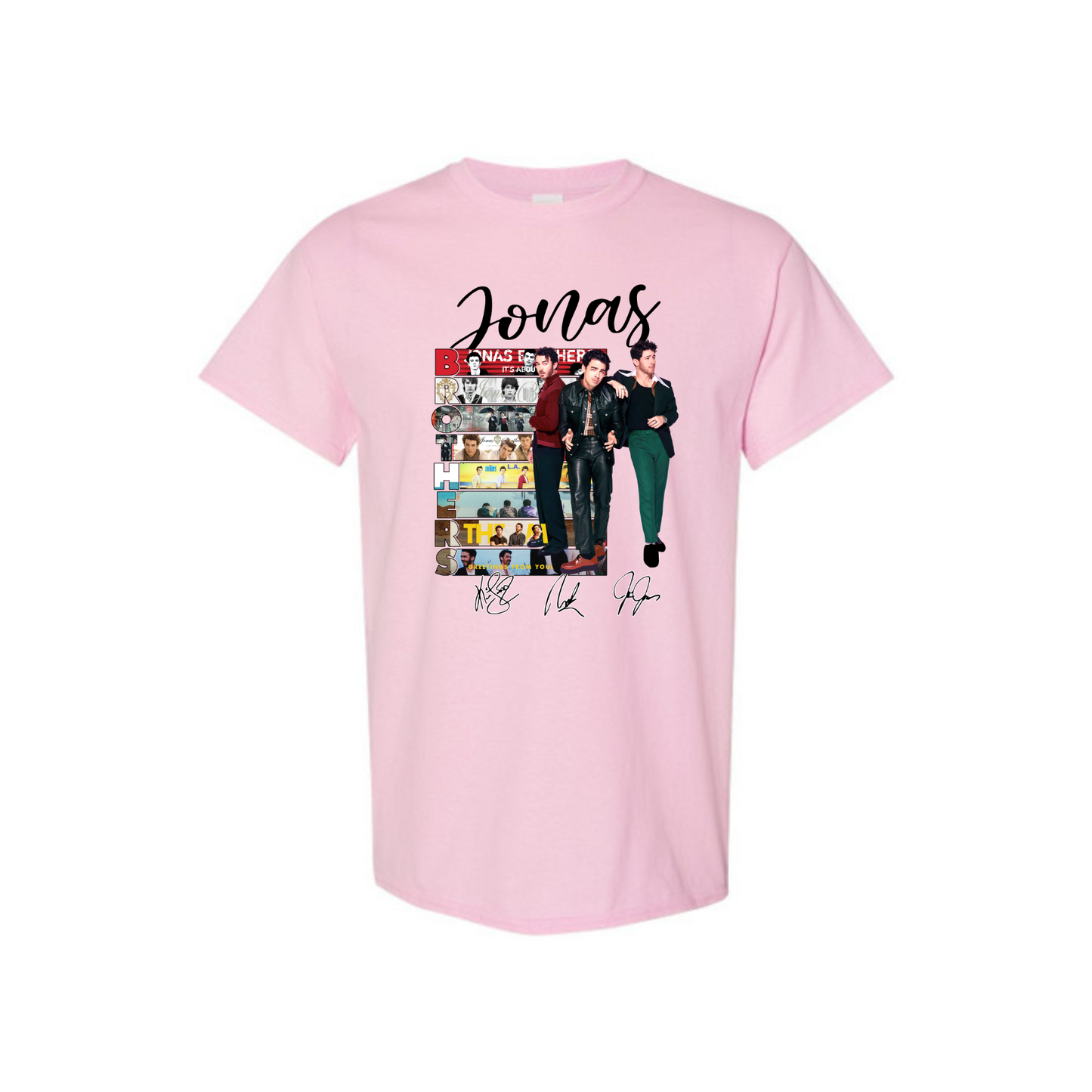 Jonas Brothers Fan T-Shirt - Nostalgic Music Band Tee