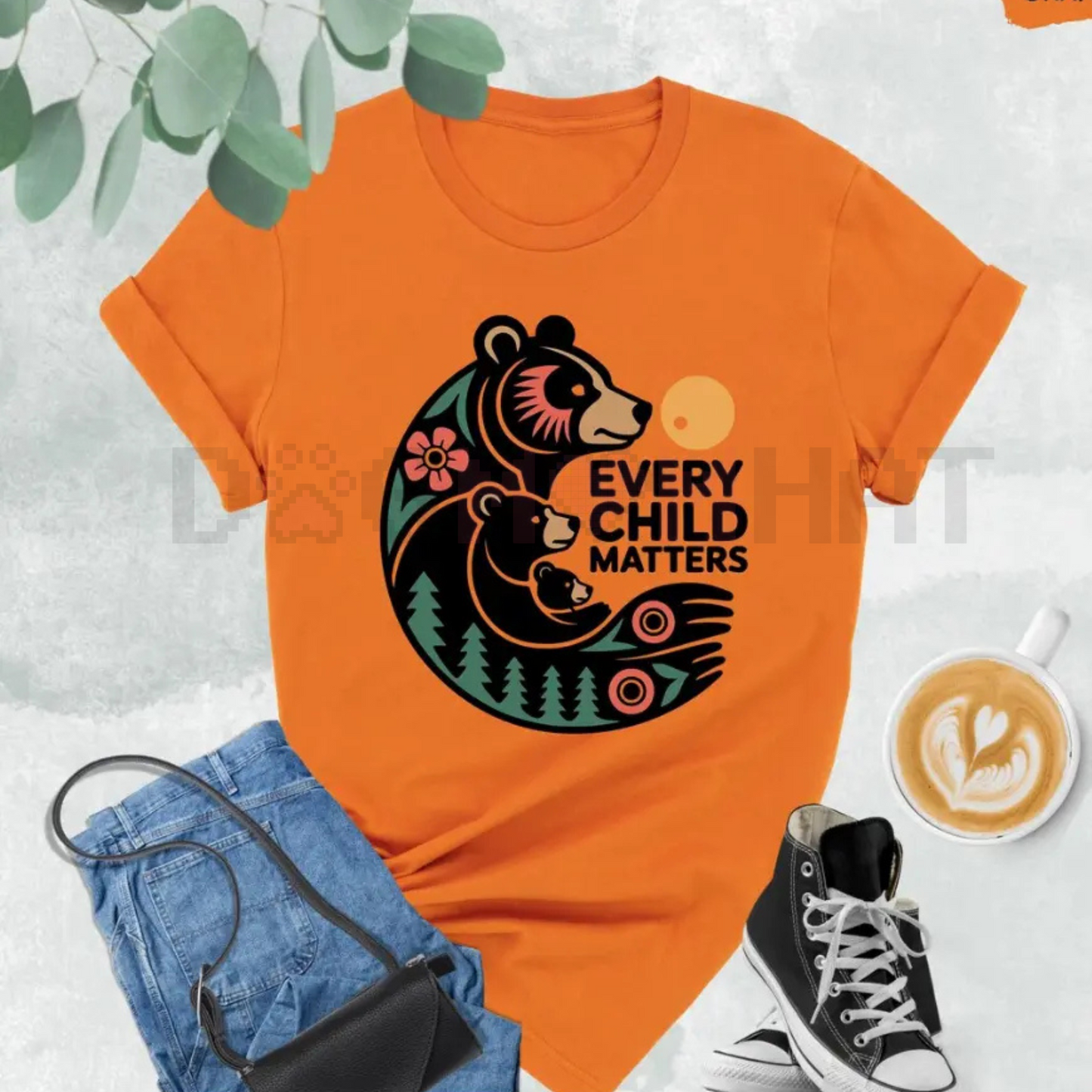 "Every Child Matters" Indigenous Shirt – Orange Day Truth & Reconciliation Tee
