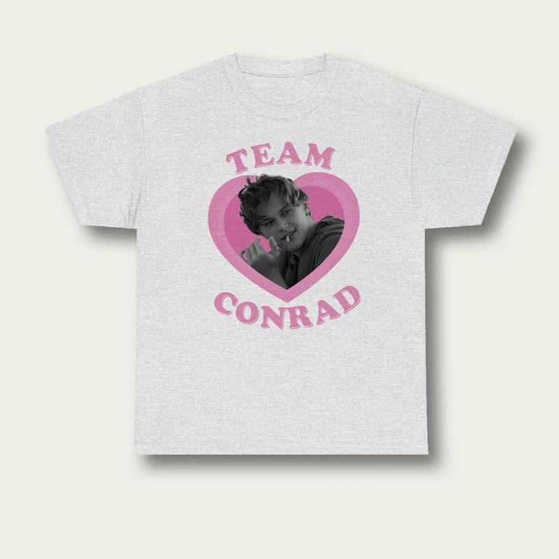 Team Conrad Shirt – TSITP Inspired Graphic Tee, Soft Cotton Movie Fan Shirt for Men & Women