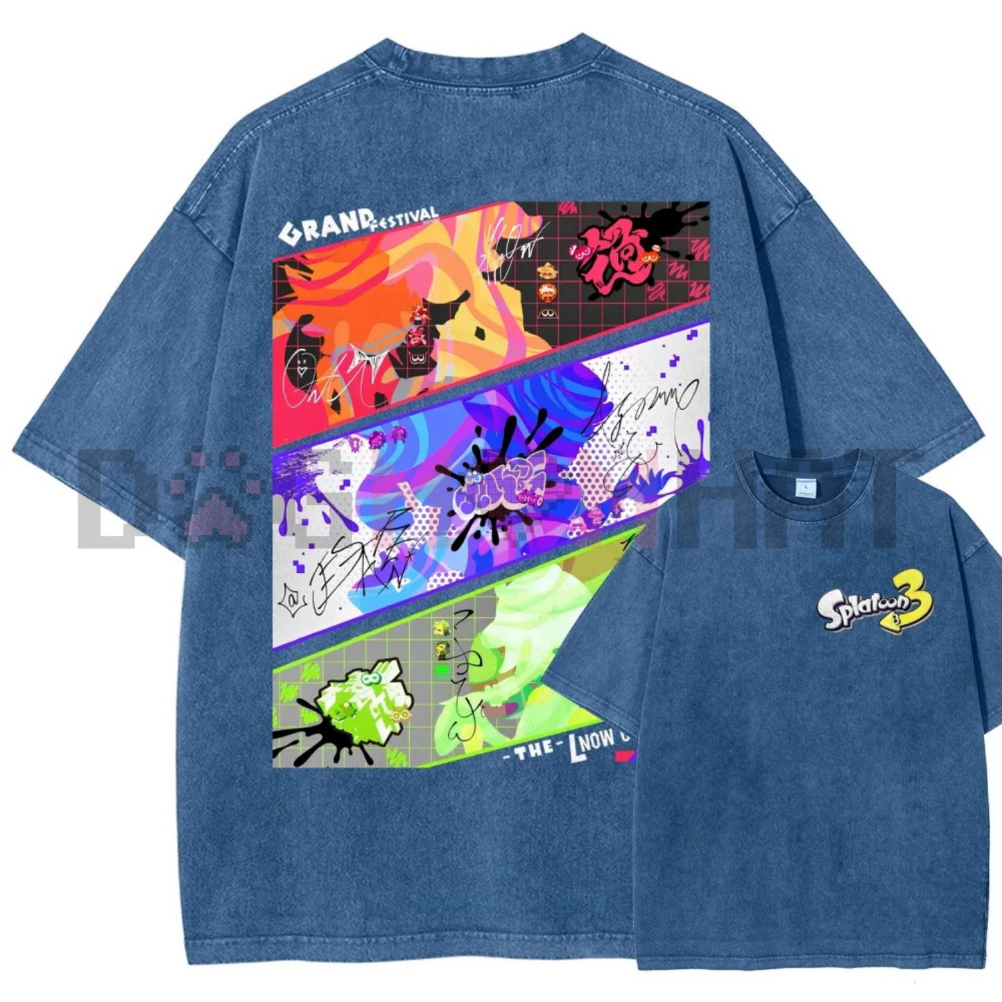 Splatoon 3 Unisex T-Shirt & Y2K Retro Anime Graphic Tee