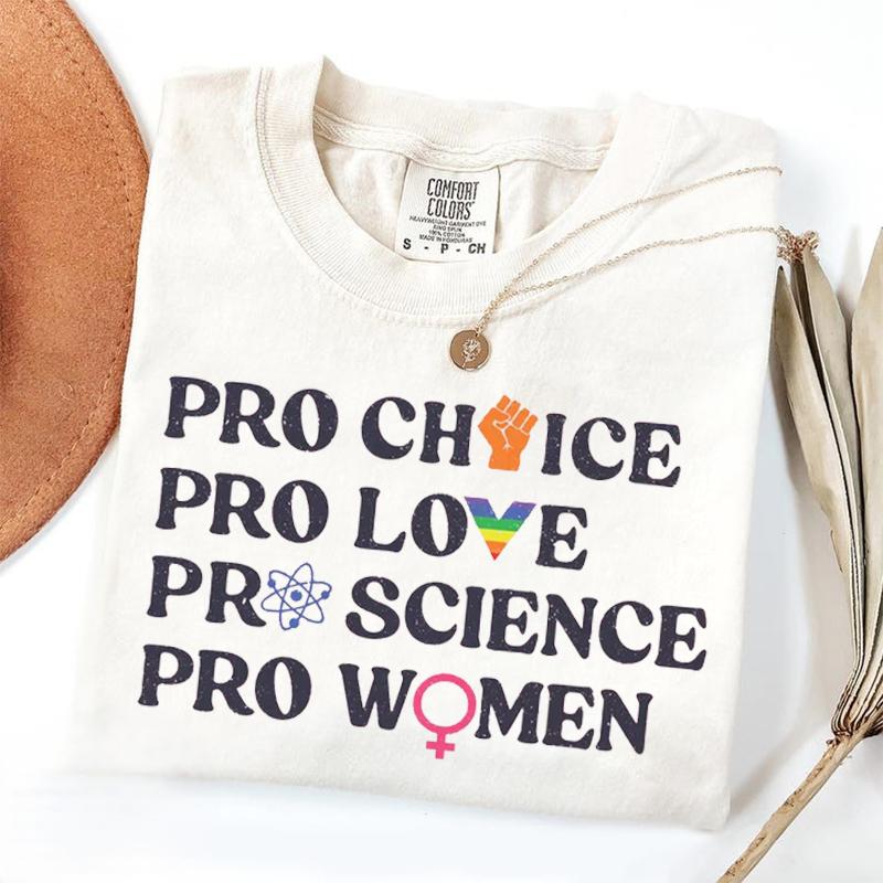 Comfort Colors Pro-Choice Feminist Shirt – Women’s Rights Tee, LGBTQ+ Pride & Activist Apparel
