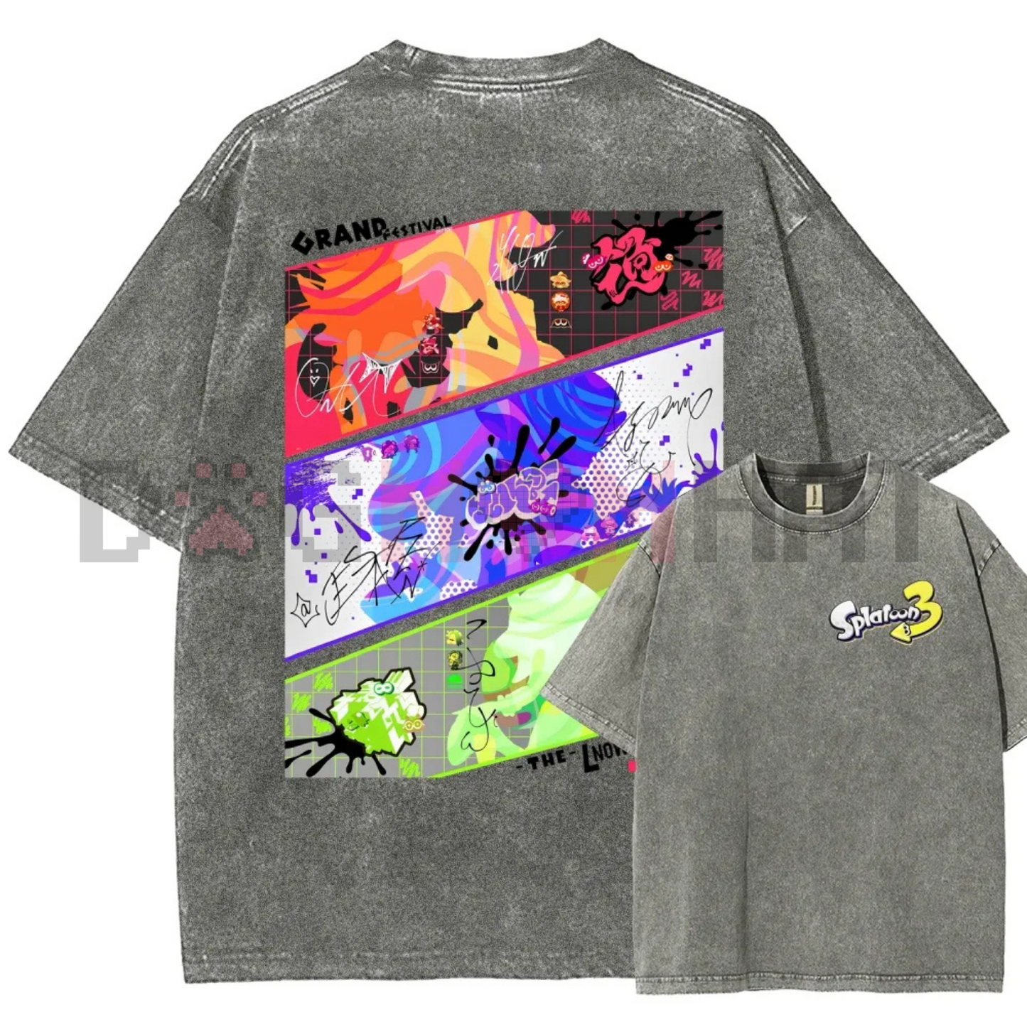 Splatoon 3 Unisex T-Shirt & Y2K Retro Anime Graphic Tee