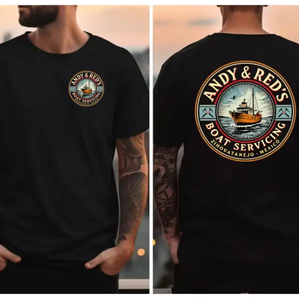 "Andy & Red's Boat Servicing" T-Shirt – Shawshank Redemption Inspired Tee