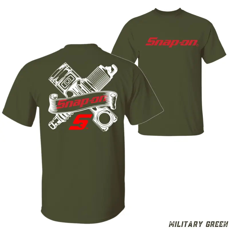 Engine Parts Mechanic T-Shirt – Vintage Auto Repair Graphic Tee, Unisex Streetwear for Car Enthusiasts