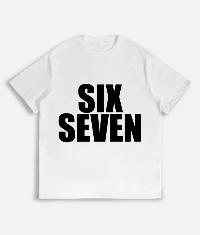 Fun 69 Meme Design T-Shirt – Humorous "67" Graphic Tee