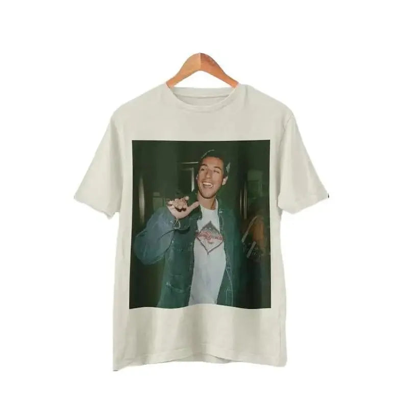 Vintage Adam Sandler T-Shirt – Funny 90s Actor Graphic Tee