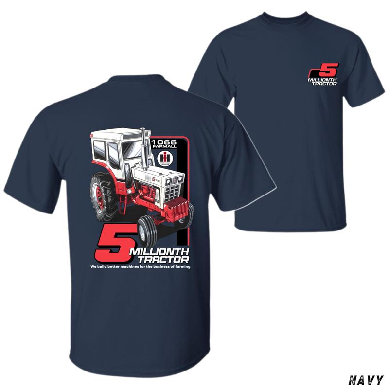 5 Millionth Tractor Farmall 1066 T-Shirt – Vintage Agriculture Shirt