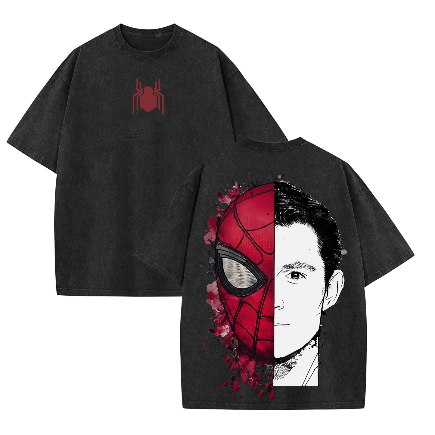 The Dark Style Trio Spidey T-Shirt – No Way Home Graphic Tee