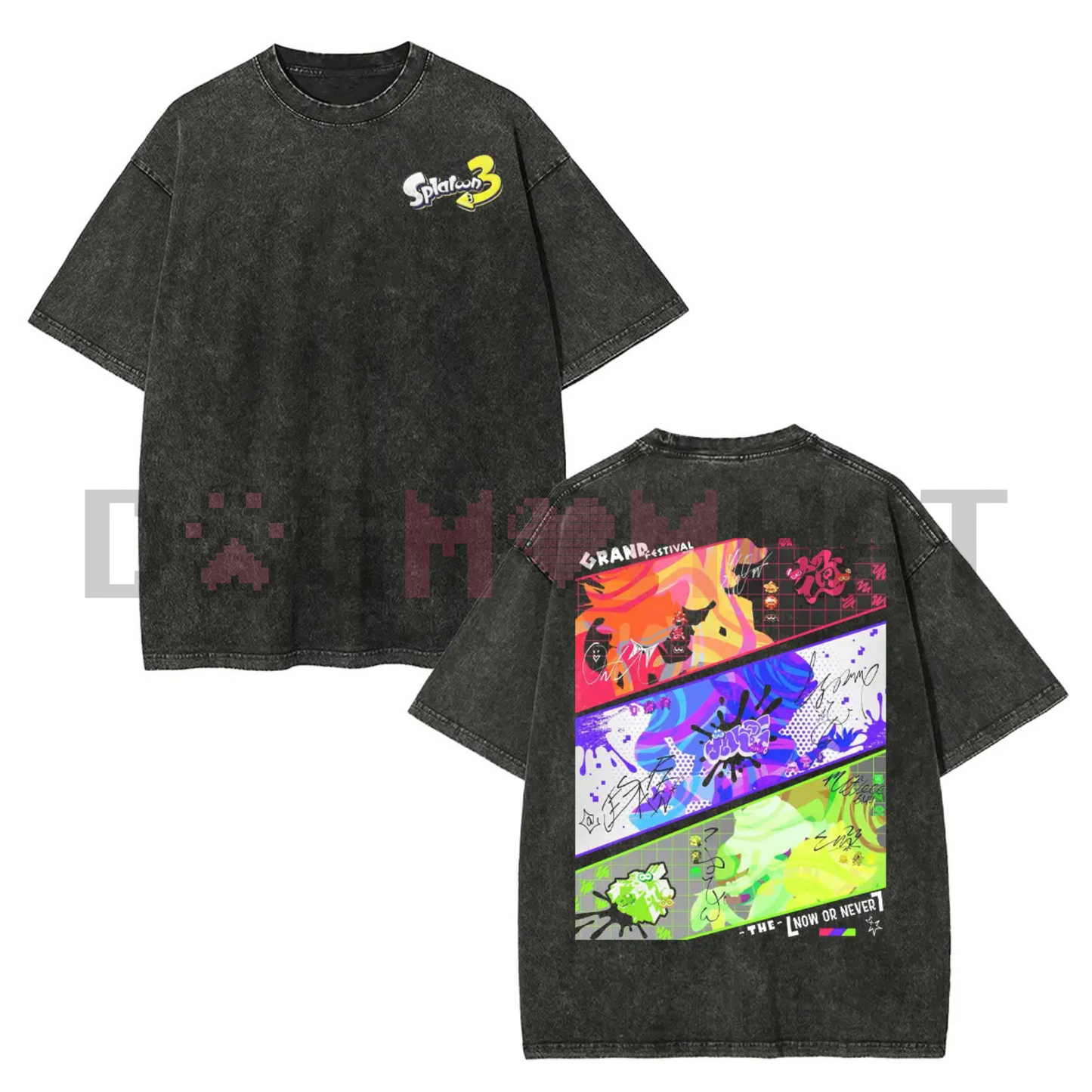 Splatoon 3 Unisex T-Shirt & Y2K Retro Anime Graphic Tee
