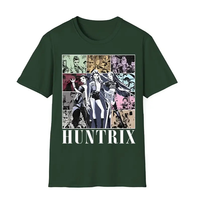 Huntrix Girl Kpop Vintage Shirt – Retro Demo Movie-Inspired Graphic Tee for Fans & Collectors