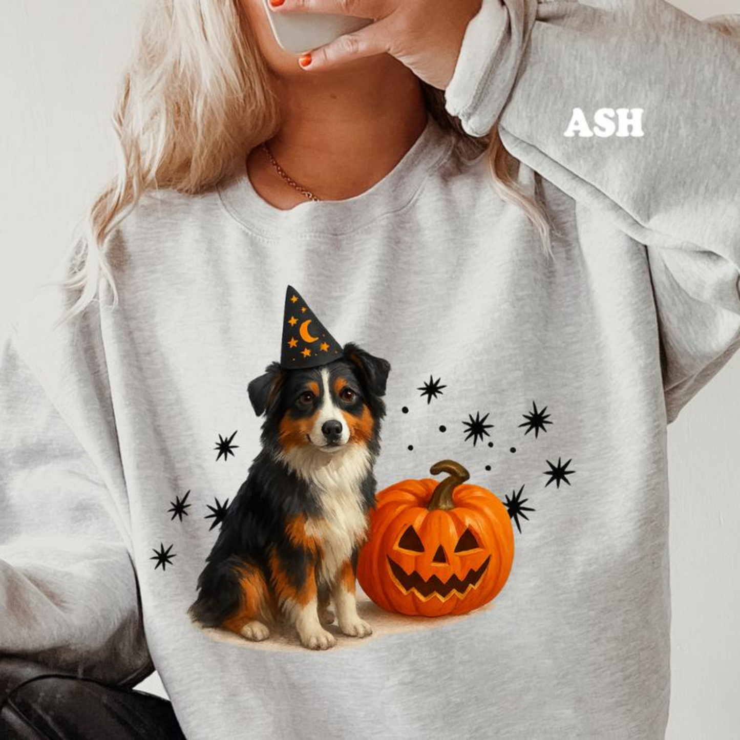 Halloween Witchy Dogs Shirt or Sweatshirt – Cute Unisex Fall Graphic Tee, Relaxed Fit - Part2