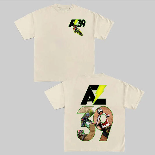 AZ39 Kawasaki Team Green Tribute T-Shirt – Memorial Motorsport Graphic Tee Honoring Ai.d4n Z1ngg, Unisex Racing Fan Shirt - Dogmomhat