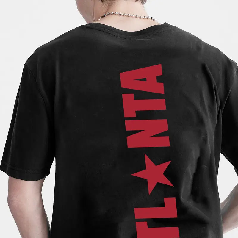 Atlanta Star Concert T-Shirt – Western Style GILDAN Graphic Tee, Soft Cotton, Unisex Fit - Dogmomhat