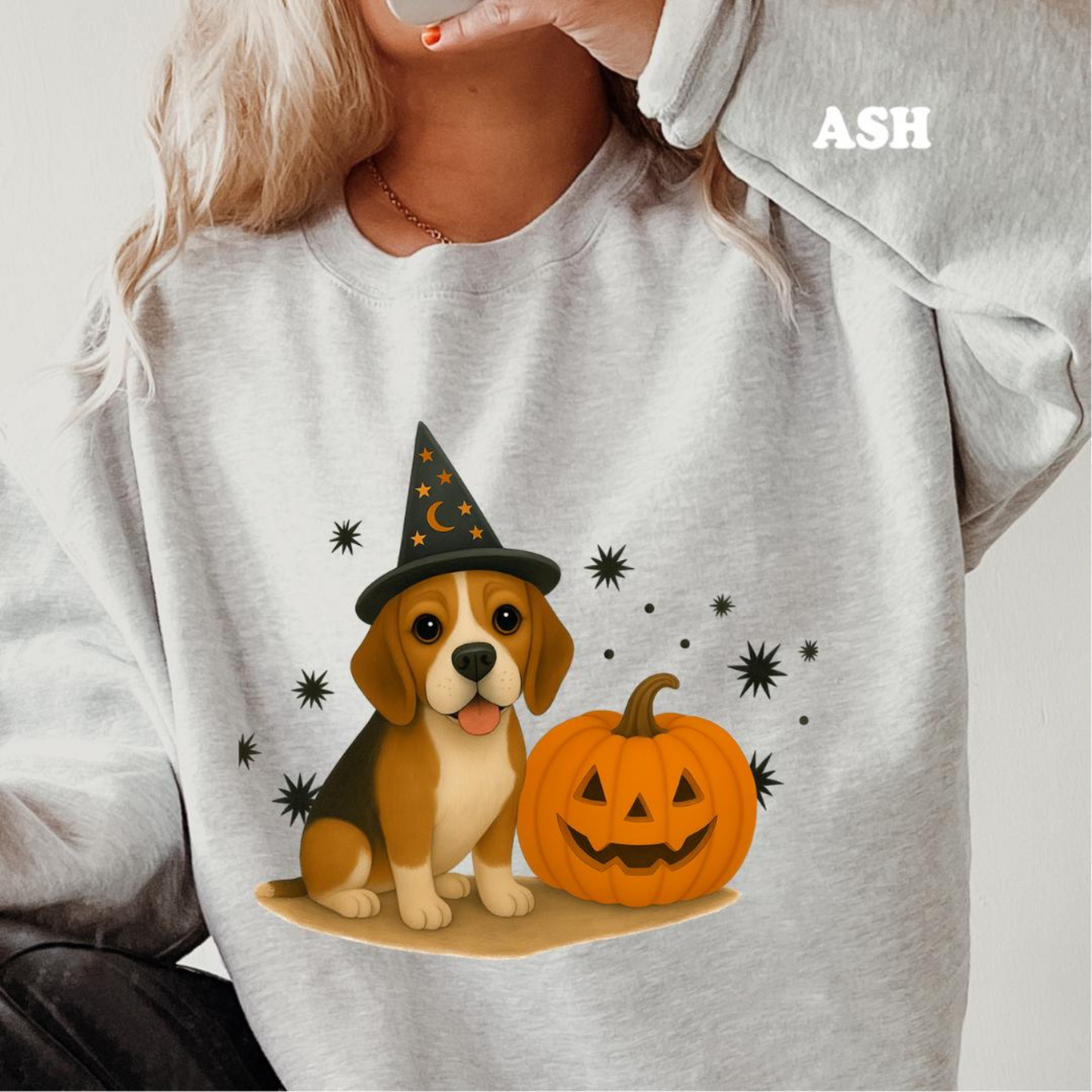 Halloween Witchy Dogs Shirt or Sweatshirt – Cute Unisex Fall Graphic Tee, Relaxed Fit - Part2