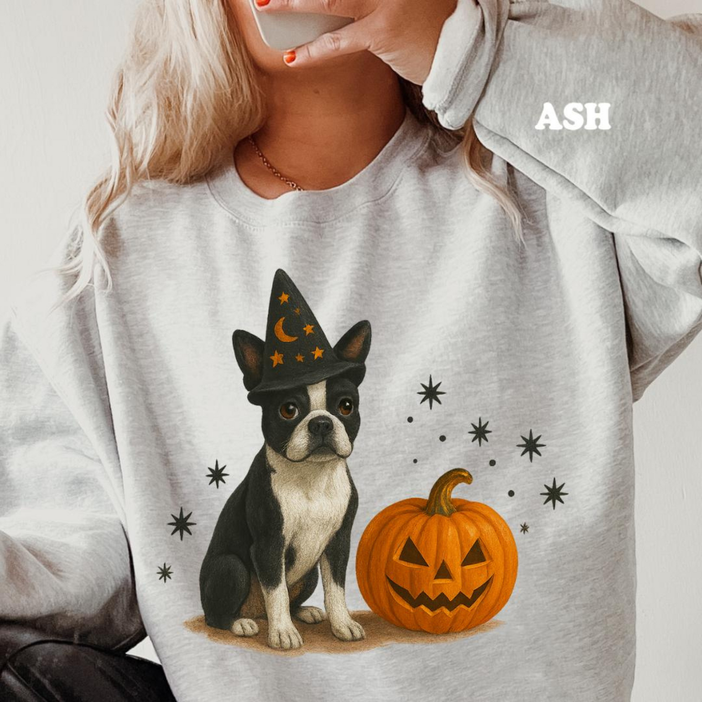 Halloween Witchy Dogs Shirt or Sweatshirt – Cute Unisex Fall Graphic Tee, Relaxed Fit - Part2