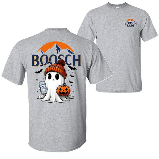 "Boosch Light" Halloween T-Shirt – Cute 2-Sided Graphic Tee - Dogmomhat