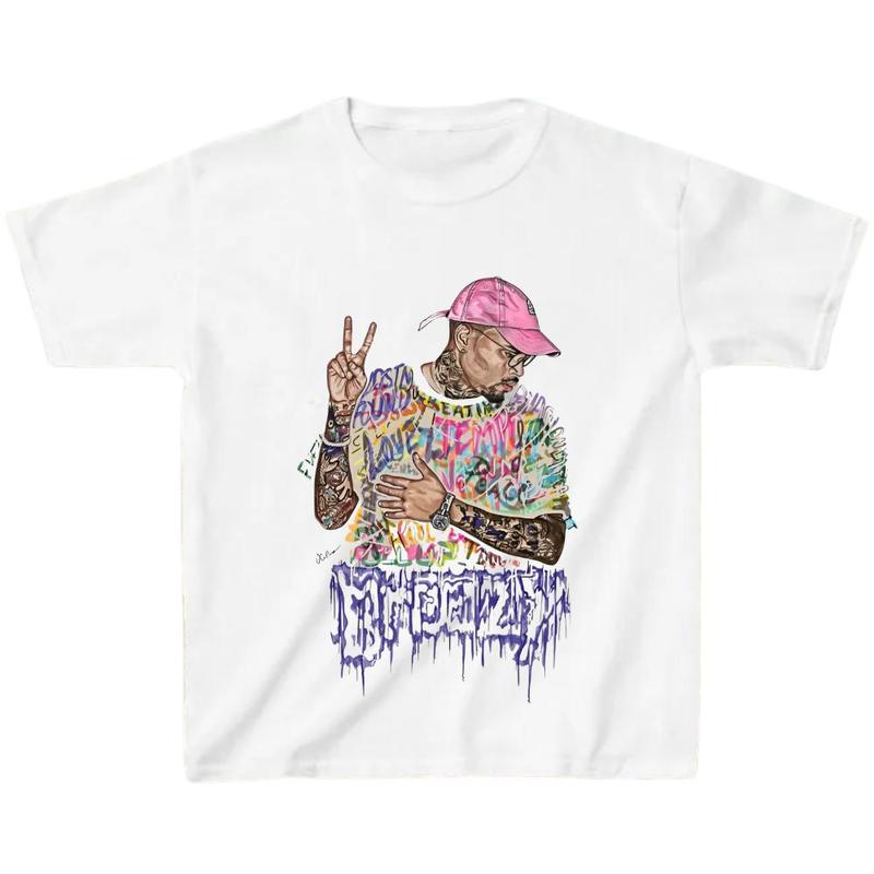 Breezy Bowl Hip Hop Graphic Tee - 100% Cotton Streetwear Shirt for Men - Dogmomhat