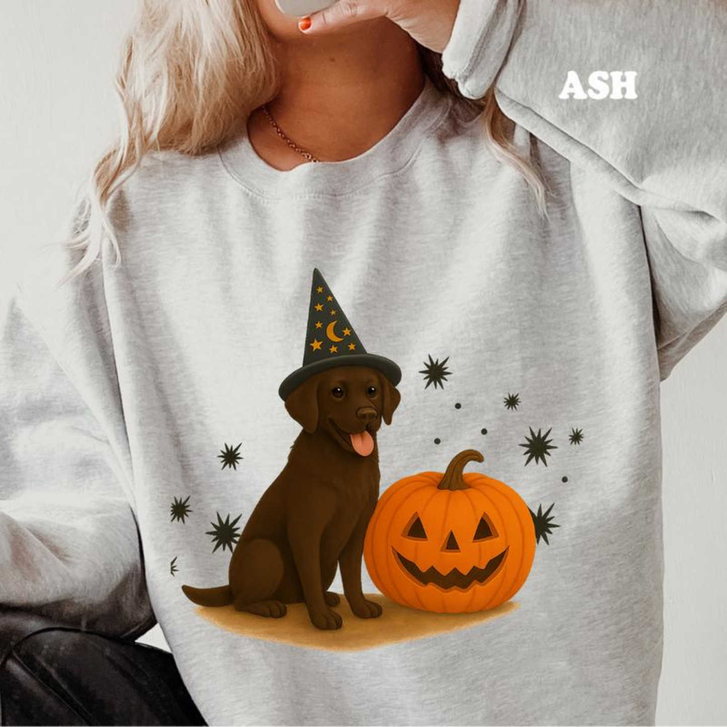 Halloween Witchy Dogs Shirt or Sweatshirt – Cute Unisex Fall Graphic Tee, Relaxed Fit - Part2