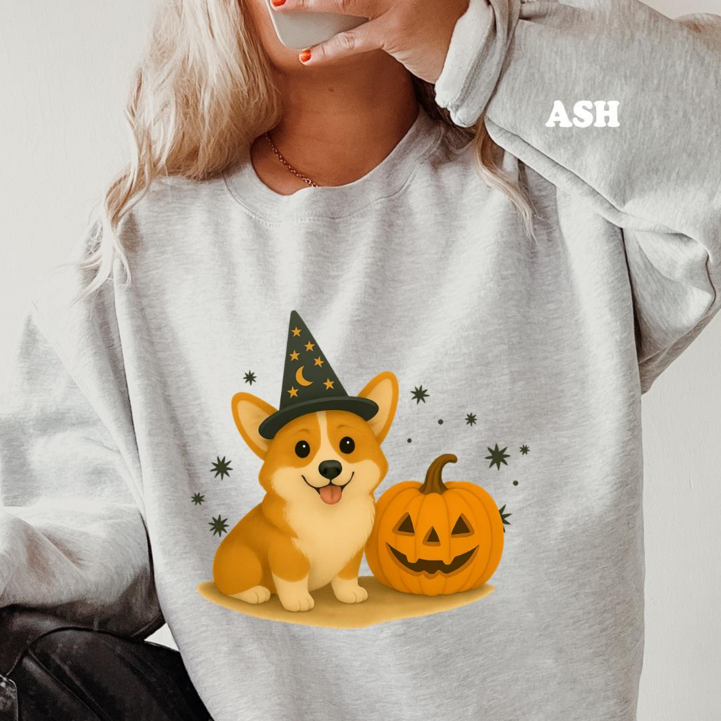 Halloween Witchy Dogs Shirt or Sweatshirt – Cute Unisex Fall Graphic Tee, Relaxed Fit - Part2