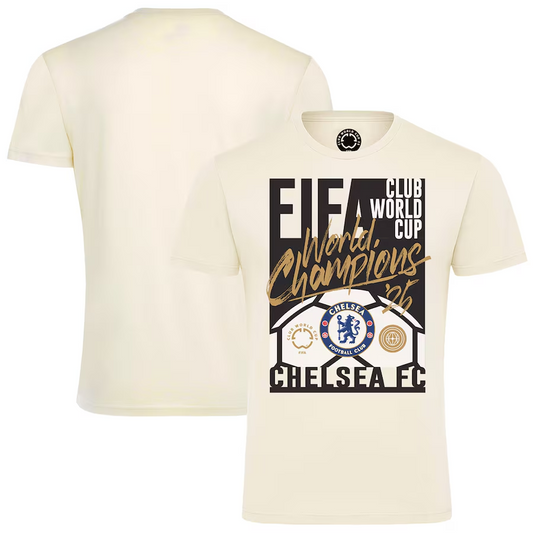 Chelsea 2025 Club Champions T-Shirt – Sportiqe Unisex Soccer Celebration Tee - Dogomhat