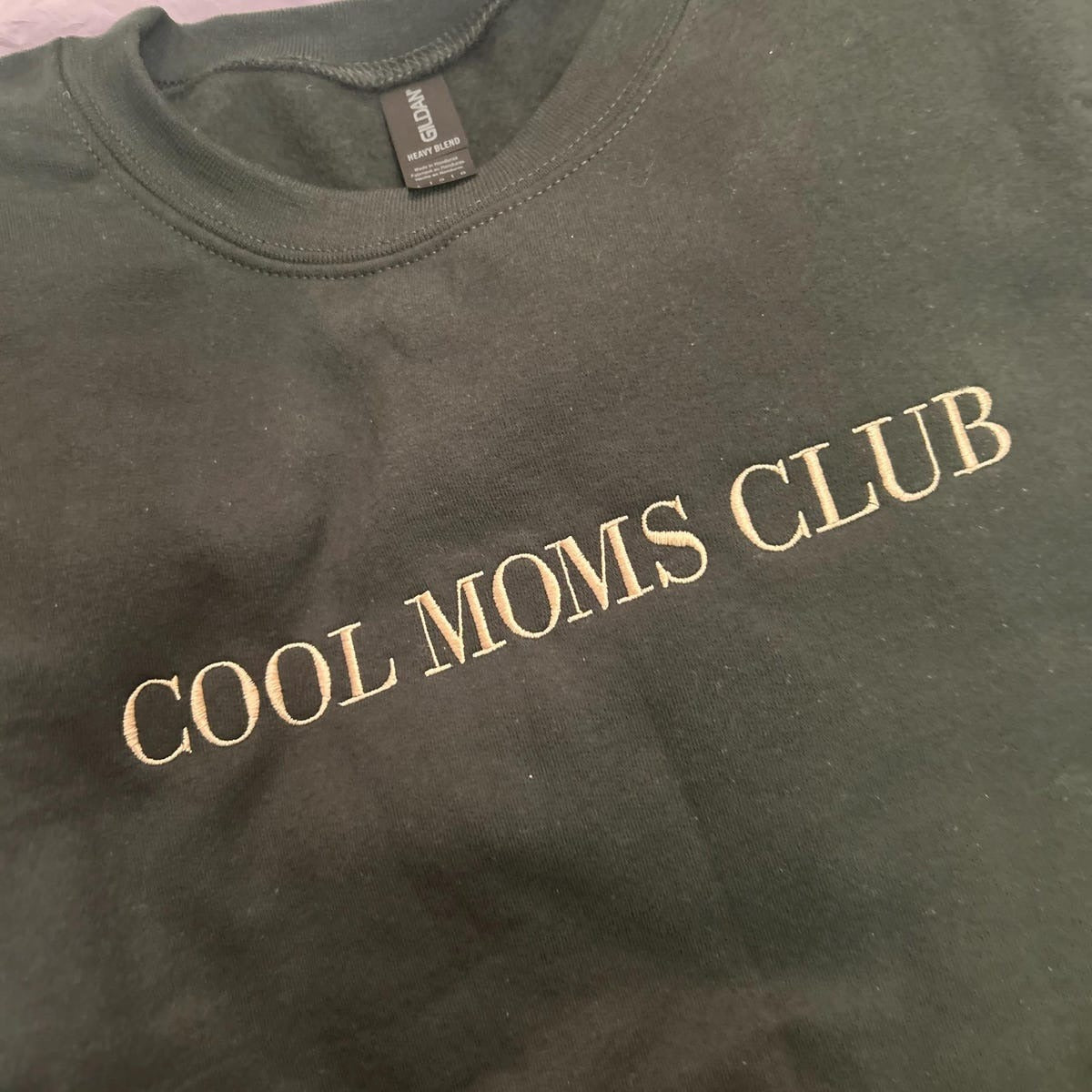 Cool Moms Club Embroidered Sweatshirt, Cool Mom Hoodie, Mother’s Day gift, Gifts for Mom