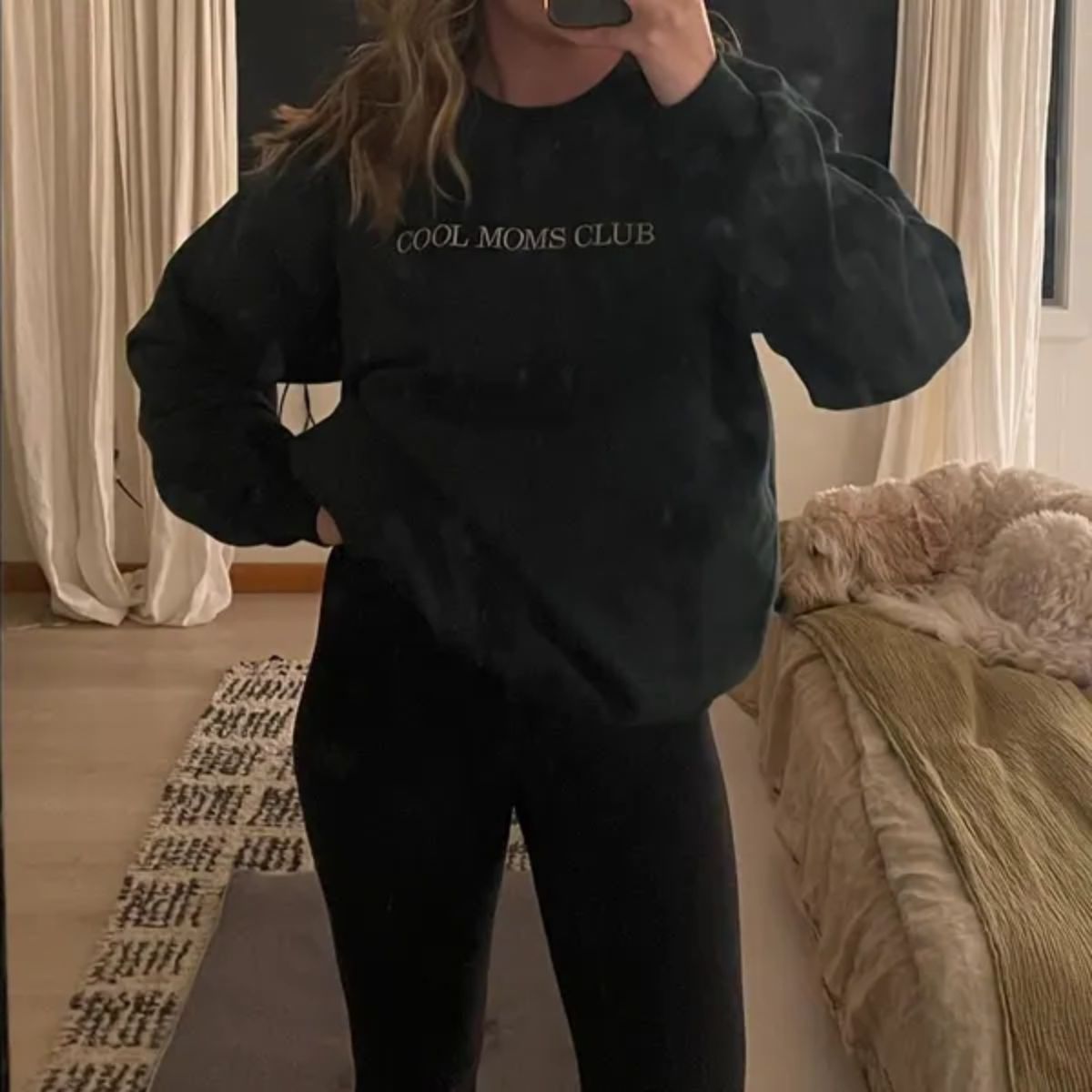 Cool Moms Club Embroidered Sweatshirt, Cool Mom Hoodie, Mother’s Day gift, Gifts for Mom