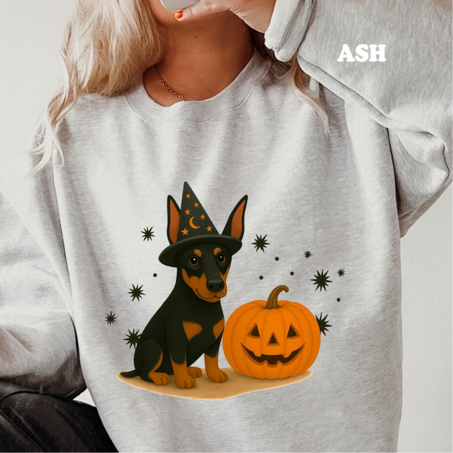 Halloween Witchy Dogs Shirt or Sweatshirt – Cute Unisex Fall Graphic Tee, Relaxed Fit - Part2