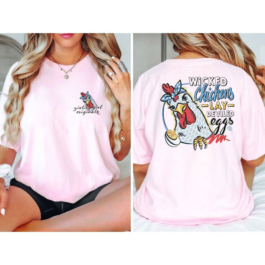 "EGGS" Heather Navy T-Shirt – Unisex Graphic Tee, Casual & Comfortable Cotton Blend Top - dogmomhat