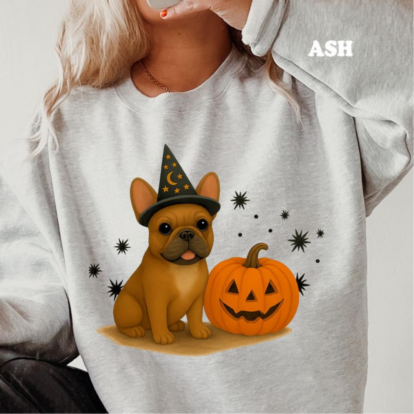 Halloween Witchy Dogs Shirt or Sweatshirt – Cute Unisex Fall Graphic Tee, Relaxed Fit - Part1