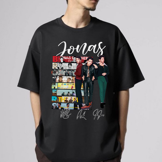 Jonas Brothers Fan T-Shirt - Nostalgic Music Band Tee - Dogmomhat