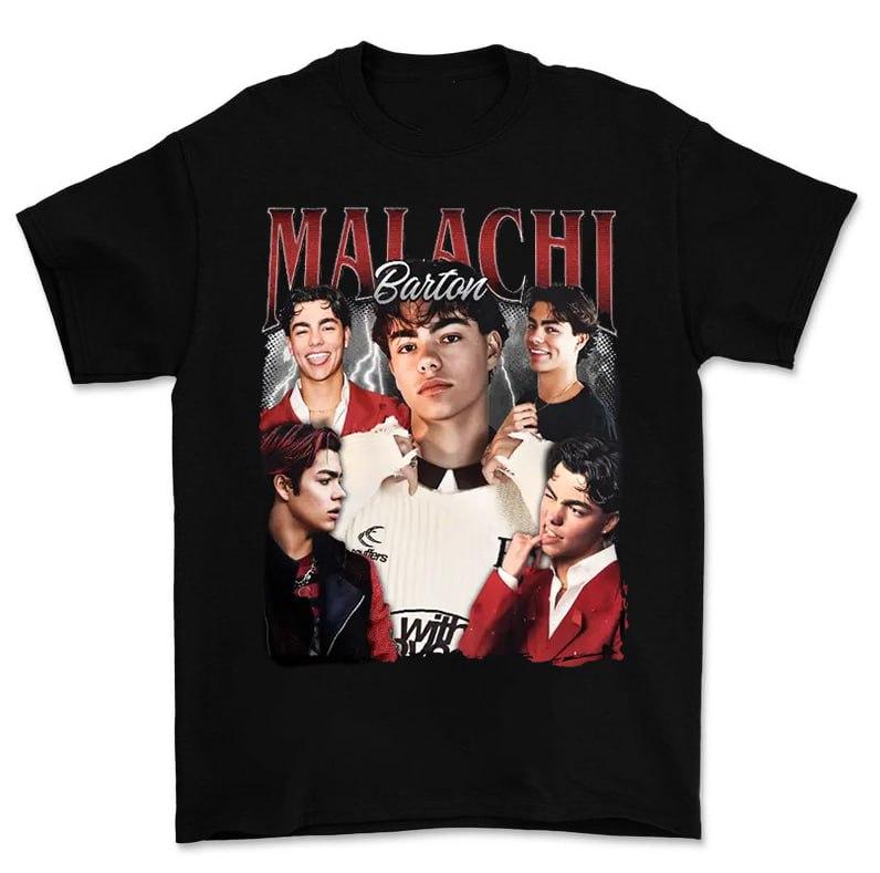 Malachii Barton Vintage Shirt – Retro 90s Fan Tee, Unisex Cotton T-Shirt for TV Show Fans & Collectors - Dogmomhat