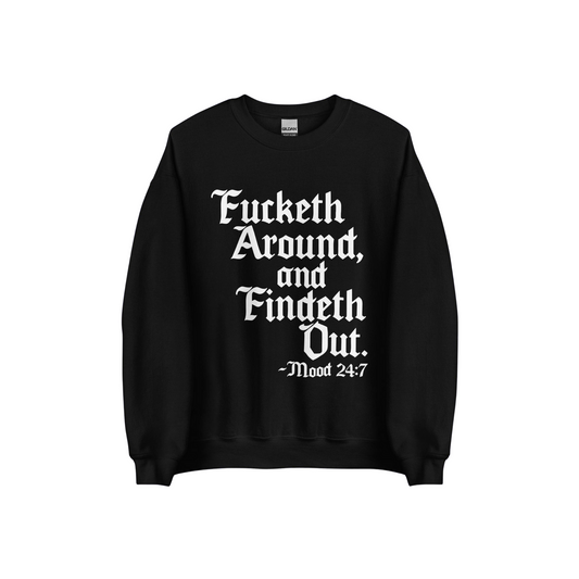 Medieval Meme Crewneck Sweatshirt - Funny Renaissance & History Top for Men & Women - Dogmomhat
