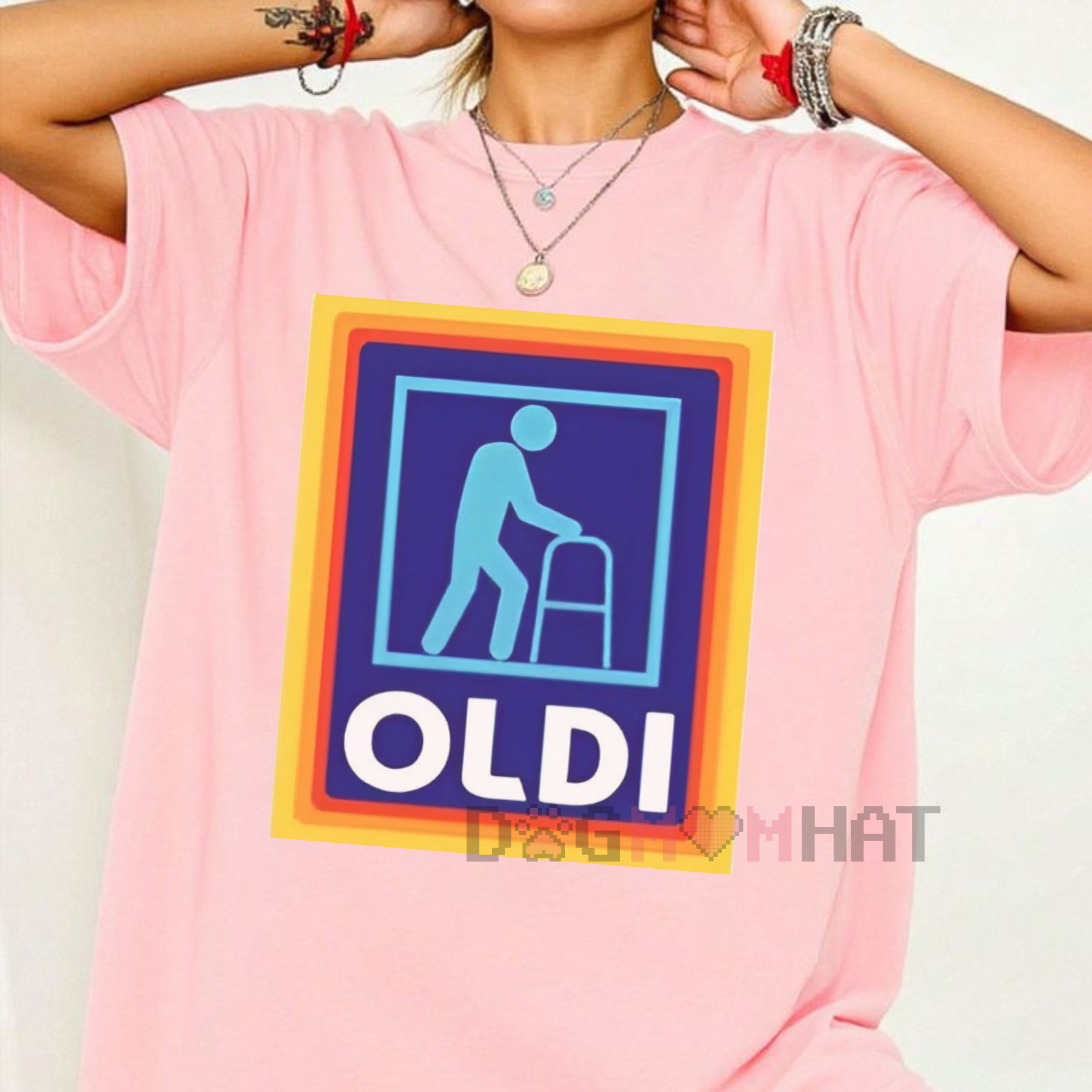Men's Funny "Oldi" Parody T-Shirt – Golf Gift for Dad, Unisex, Casual Regular Fit Tee - Dogmomhat