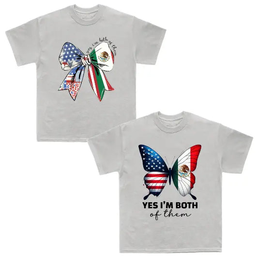 Mexico and USA Unity Fist T-Shirt – Mexican American Pride Graphic Tee for Men & Women - Dogmomhat