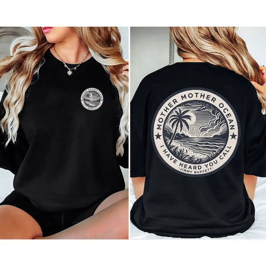 "Mother Mother Ocean" Jimmy Buffett T-Shirt - 'A Pirate Looks at Forty' Fan Tee - Dogmomhat
