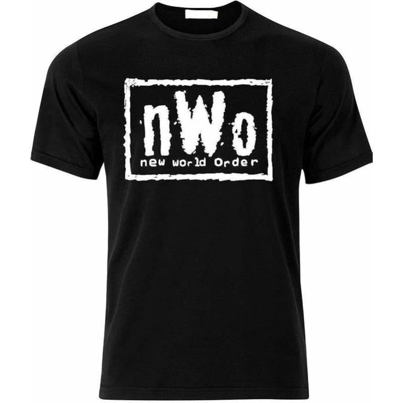 New World Order T-Shirt – NWO Logo WCW Pro Wrestling Tee - Dogmomhat