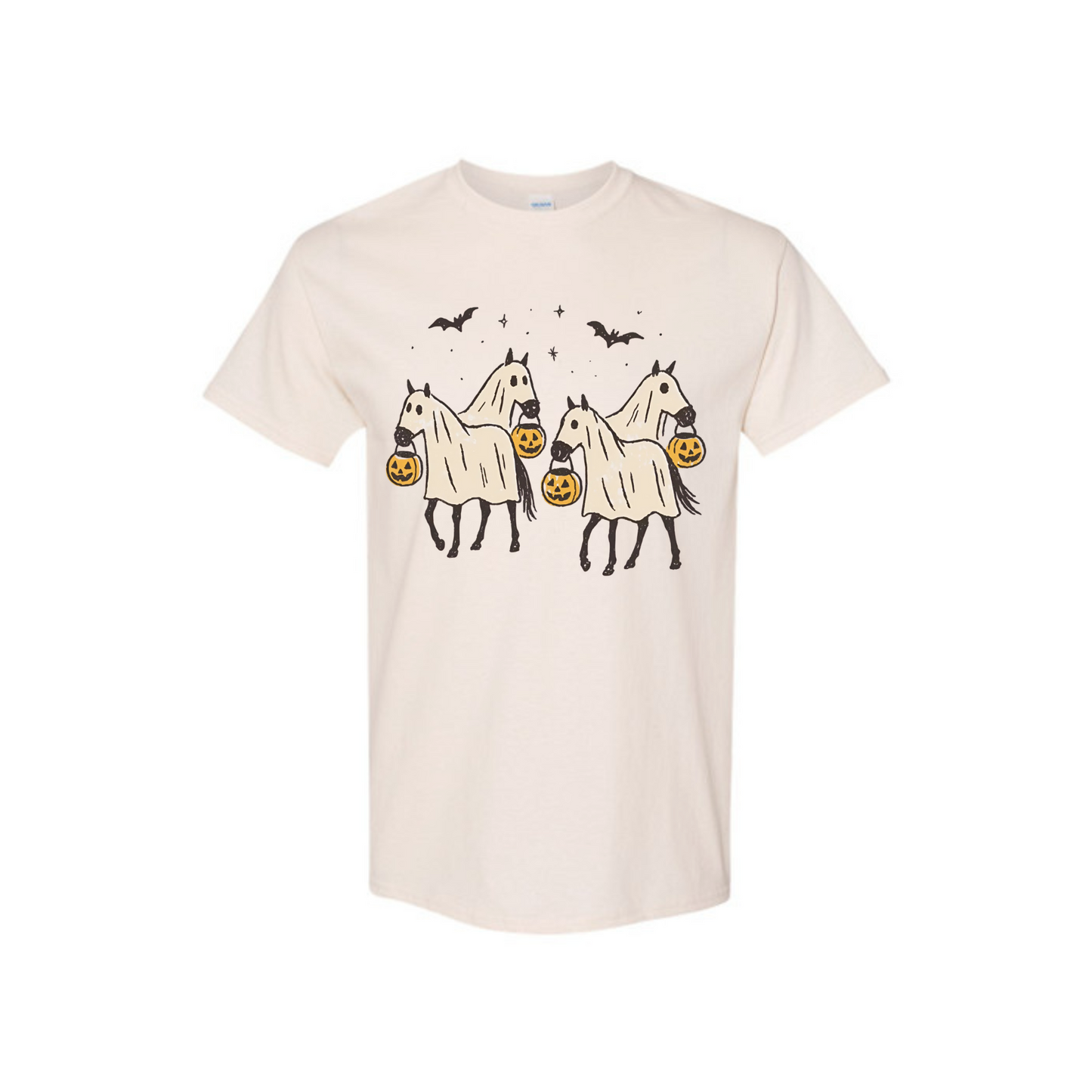 "Night-Mare" Unisex Tee – Creepy Horse Graphic Shirt, Dark Humor Cotton Top - Dogmomhat