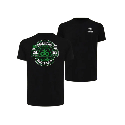 Pioneer Seeds "American Made" T-Shirt – 2 Sides, Est. 1926 Graphic Tee - Dogmomhat