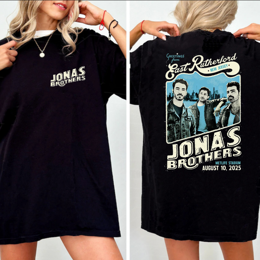 Retro Greetings from New Jersey City Tee – Postcard Style T-Shirt - dogmomhat